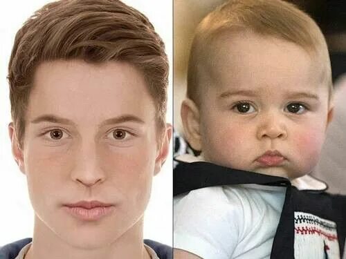 По фото определить ребенка какой будет George