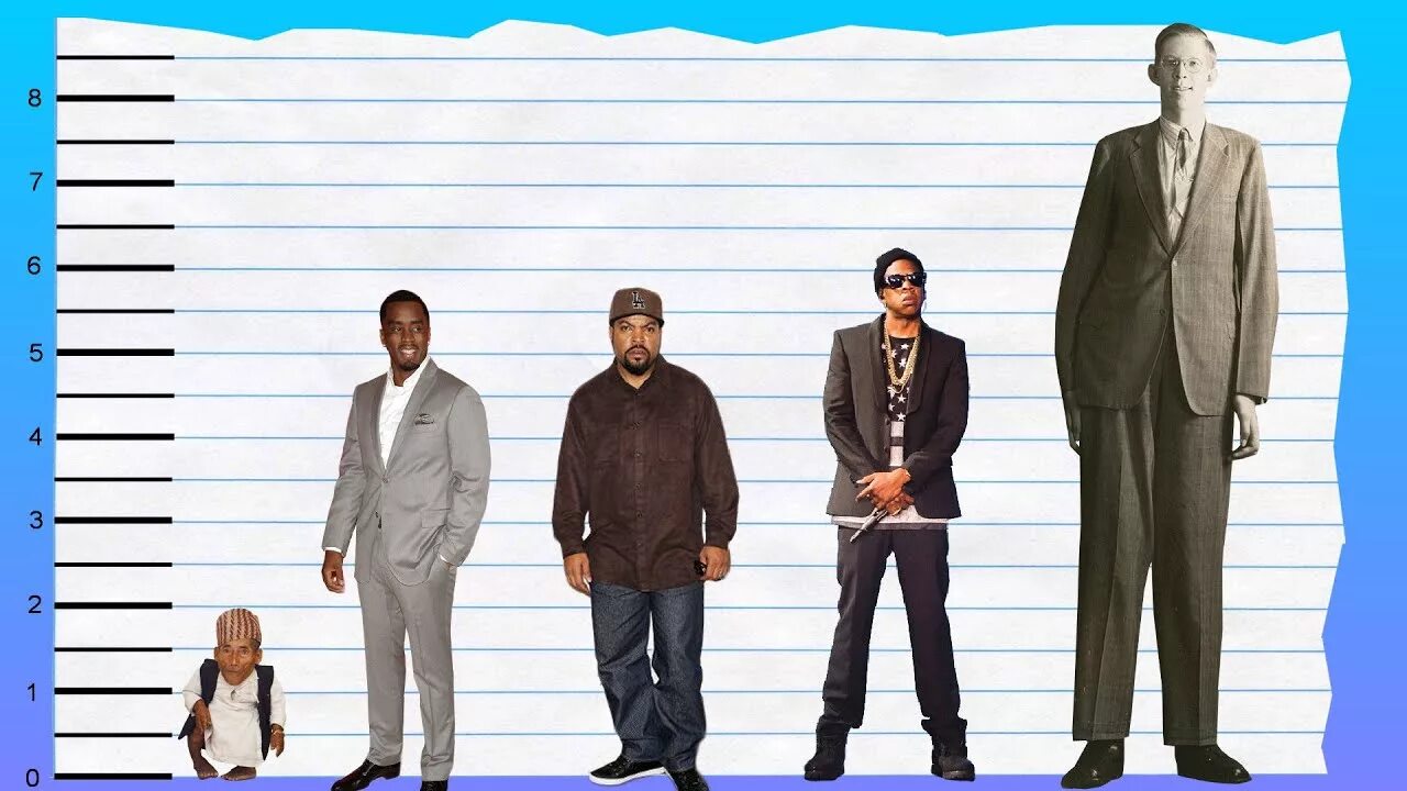 По фото понять рост How Tall Is Sean Diddy Combs? - Height Comparison! - YouTube