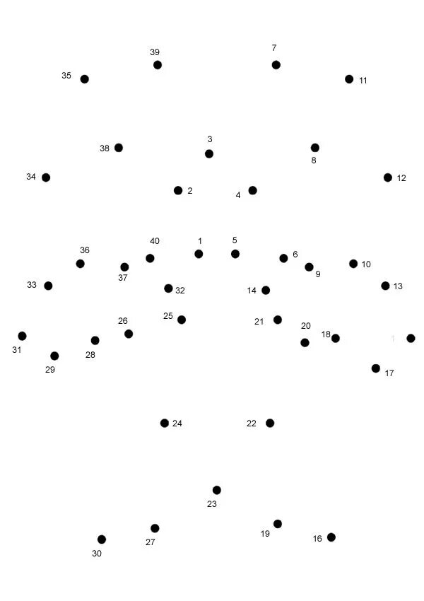 По фото соединить точки чтобы получилось сечение Free Online Printable Kids Games - Spider Dot To Dot in 2023 Printables kids, Do