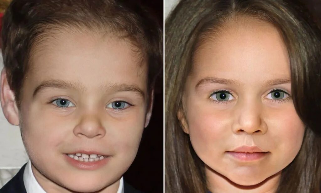 По фото узнать какой будет ребенок бесплатно Is this what royal baby could look like? Forensic artist creates image of Kate M