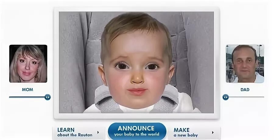 По фото узнать какой будет ребенок бесплатно Виртуальный ФОТОРОБОТ вашего ребенка! - 29 ответов форум Babyblog