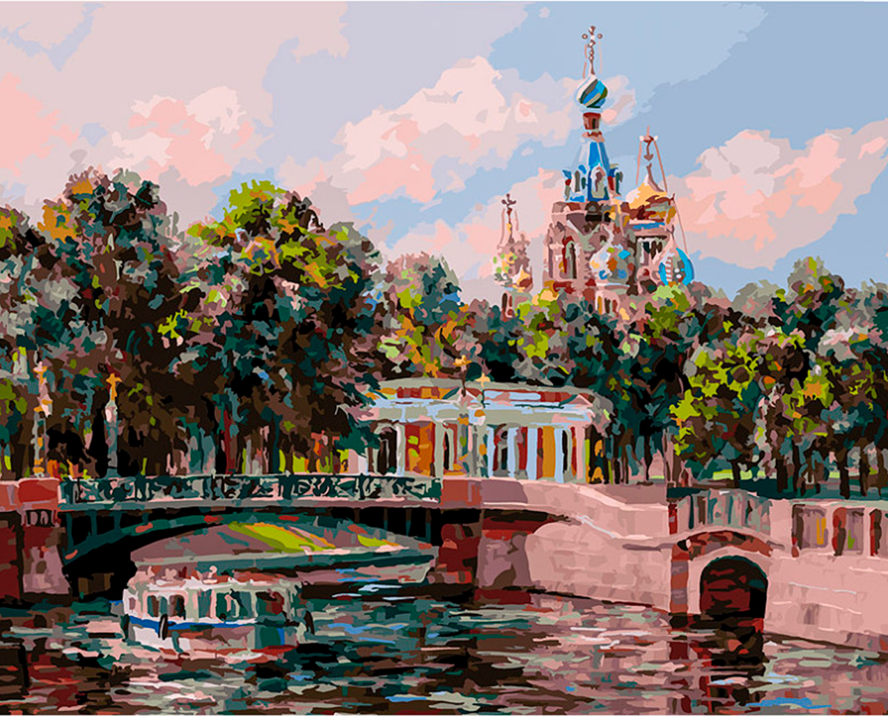 По номерам по фото спб Живопись по номерам 40х50 см Белоснежка 098-AB Малая Конюшенная улица - купить в