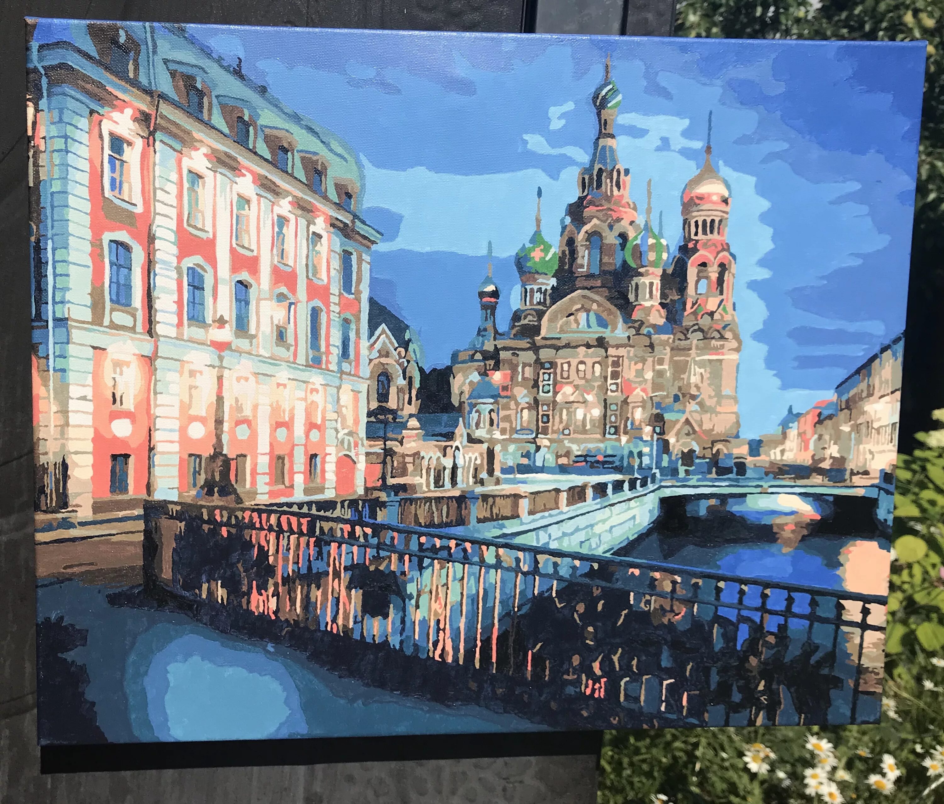 По номерам по фото спб ZX 21808 Храм Спаса на крови. Санкт-Петербург Раскраска картина по номерам на хо