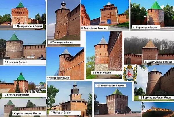 По порядку башни кремля фото нижегородского Детская художественная школа им. Б. Н. Бедина" г. Выкса Новости