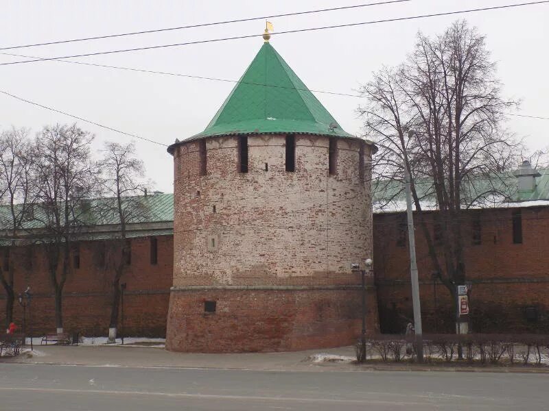 По порядку башни кремля фото нижегородского Пороховая башня Нижегородского Кремля