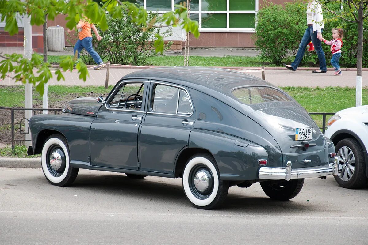 Победа 2022 фото Киев, № АА 2797 НС - ГАЗ-М-20 Победа '46-55 - Фото - OldCarFoto