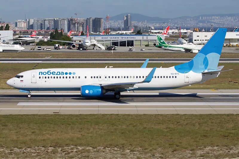 Победа 737 800 фото Победа стамбул