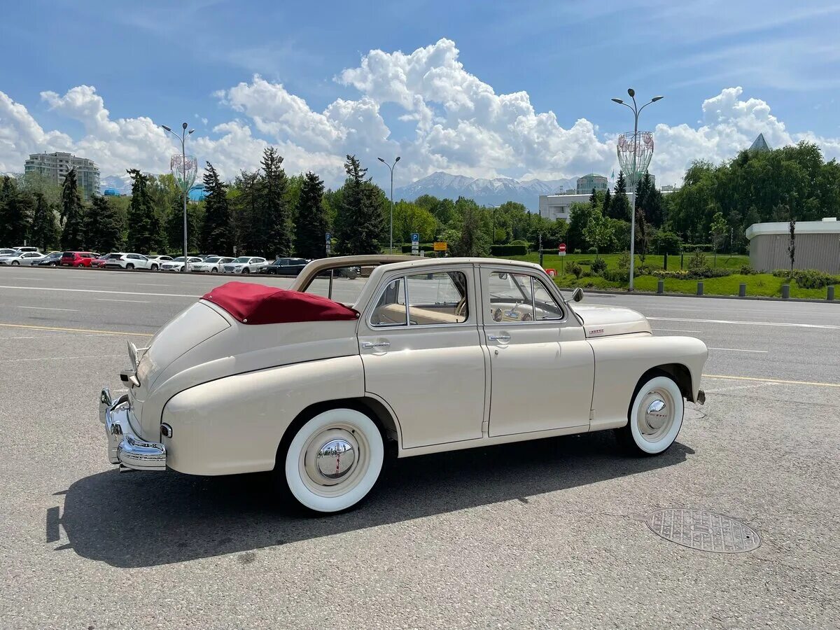 Победа автомобиль фото Купить б/у ГАЗ М-20 "Победа" 1946-1958 2.1 MT (52 л.с.) бензин механика в Москве