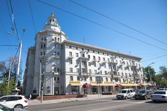 Победа большая садовая ул 51 фото Архитектура Ростова: какие стили и приемы были в 20 веке. Эклектика, конструктив