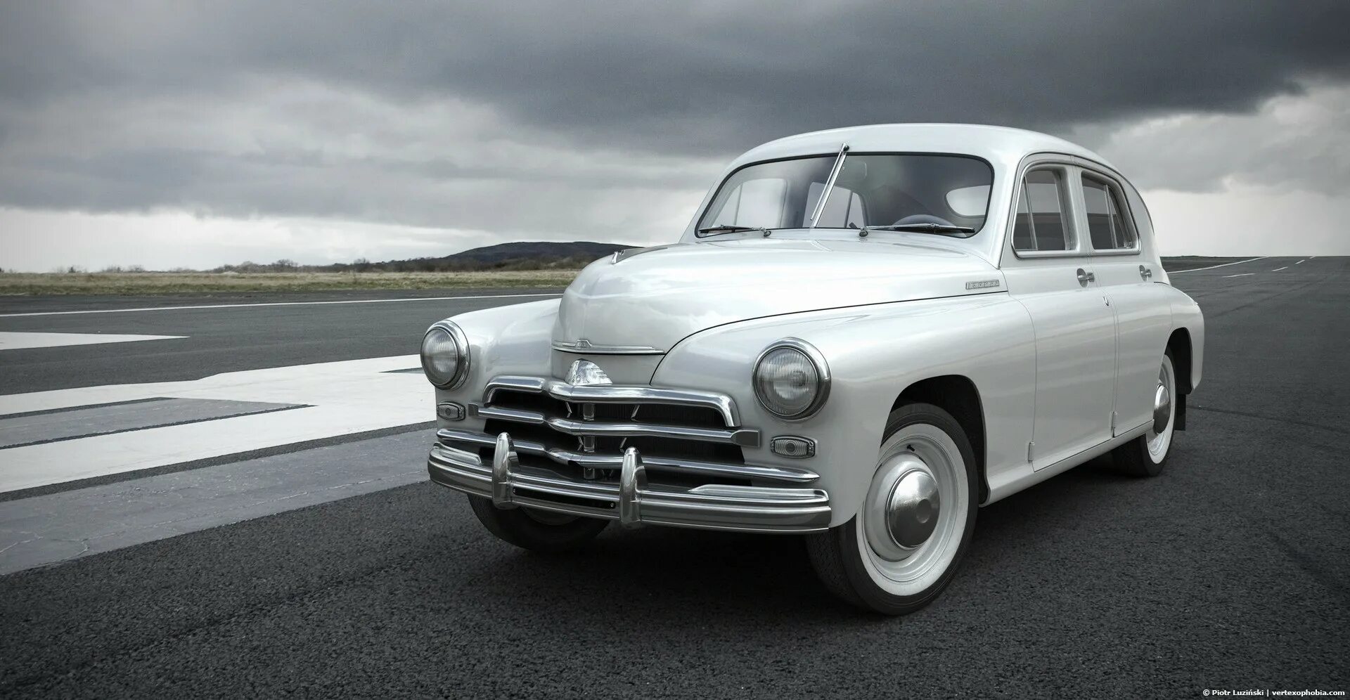 Победа фото ArtStation - GAZ M20 Pobeda aka Warszawa