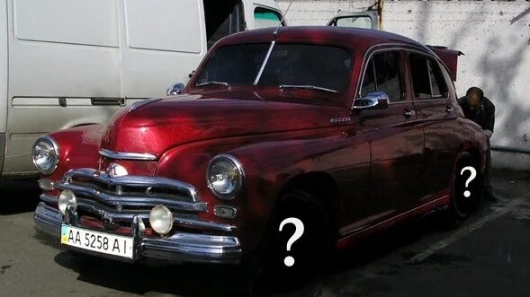 Победа фото ГАЗ М-20 Победа 2.4 бензиновый 1957 2,4 РэдВан на DRIVE2