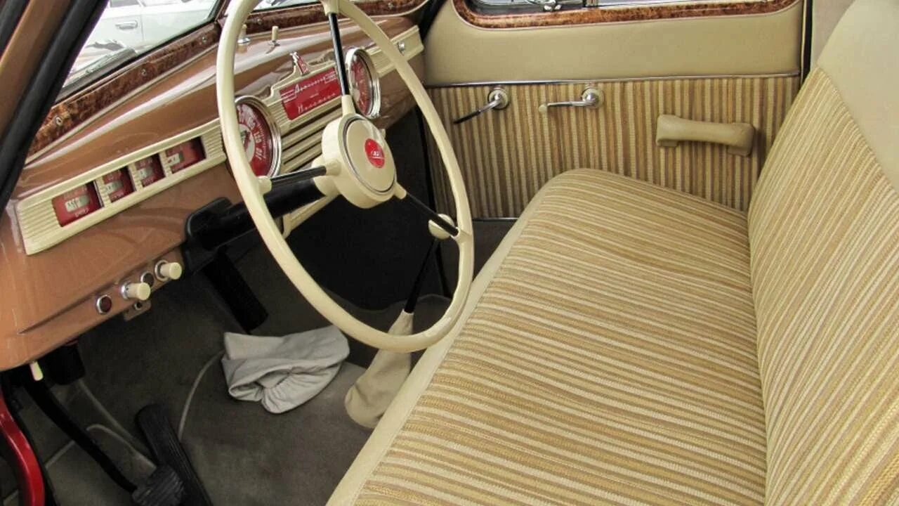 Победа фото салона #402. GAZ M-20 Pobeda Interior RUSSIAN AUTO TUNING - YouTube