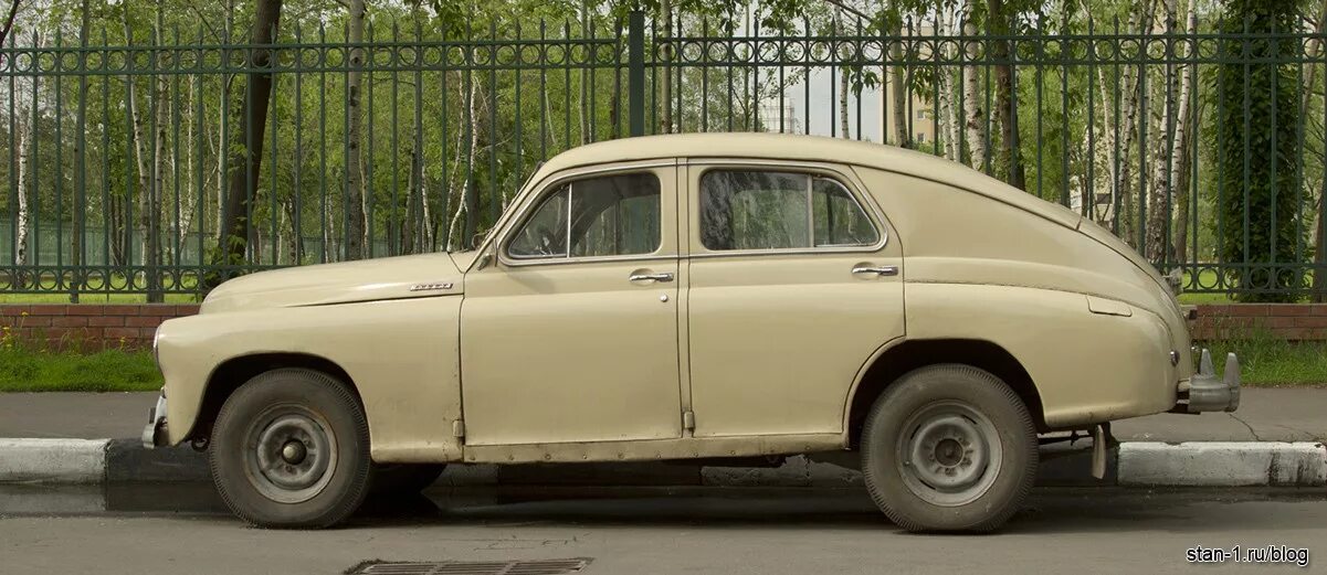 Победа м20 фото Победа М20 - первый массовый советский легковой автомобиль - Персональный блог S