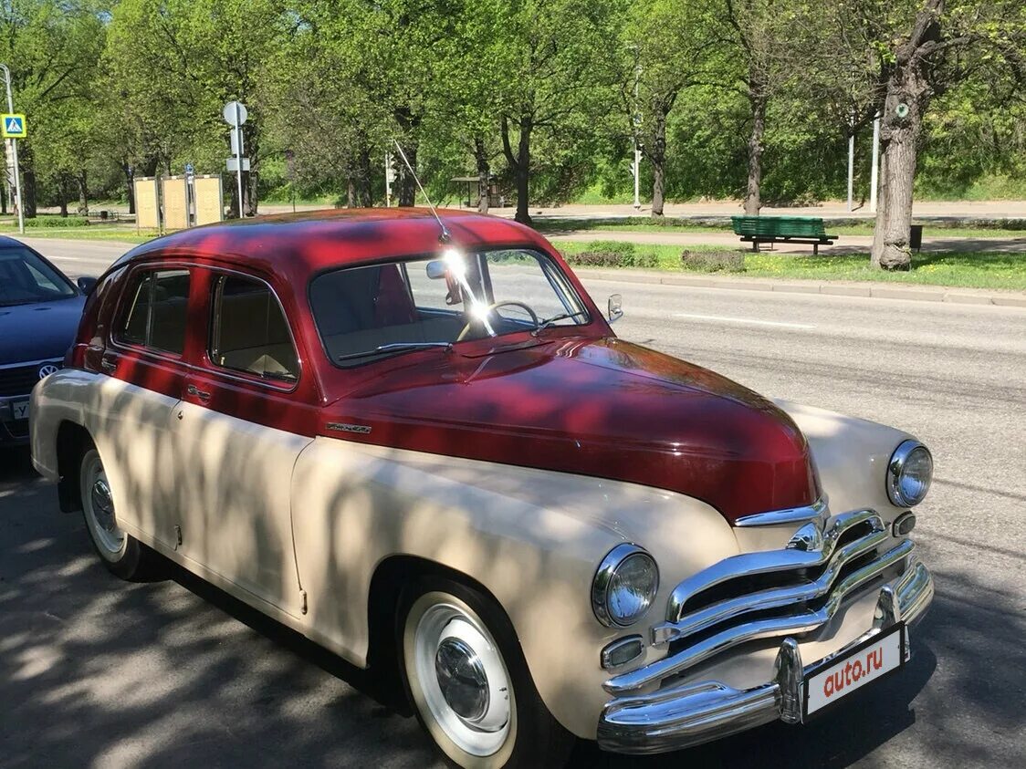 Победа машина фото Купить б/у ГАЗ М-20 "Победа" 1946-1958 2.1 MT (52 л.с.) бензин механика в Москве