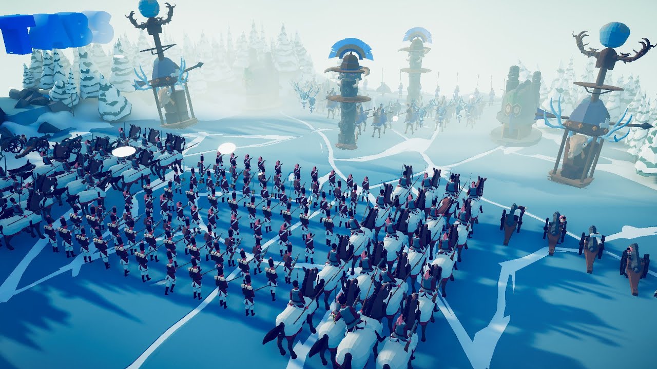 Победа мир фото 130x NAPOLEONIC ARMY vs 60x INTELLIGENT VIKING Totally Accurate Battle Simulator