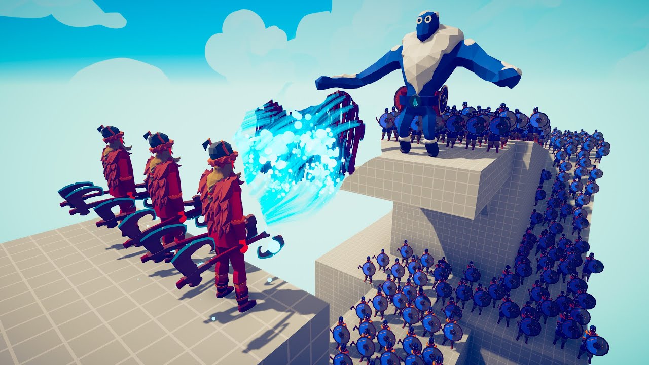 Победа мир фото 3x ULLR GOD vs 100x UNIT TABS - Totally Accurate Battle Simulator - YouTube