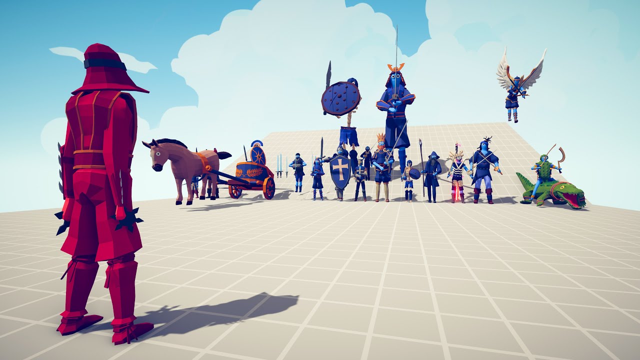 Победа мир фото SENSEI vs SWORD Team - Totally Accurate Battle Simulator TABS - YouTube