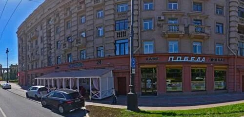 Победа московский просп 159 фото Panorama: Pobeda, pub, bar, Russia, Saint Petersburg, Moskovskiy Avenue, 159 - Y