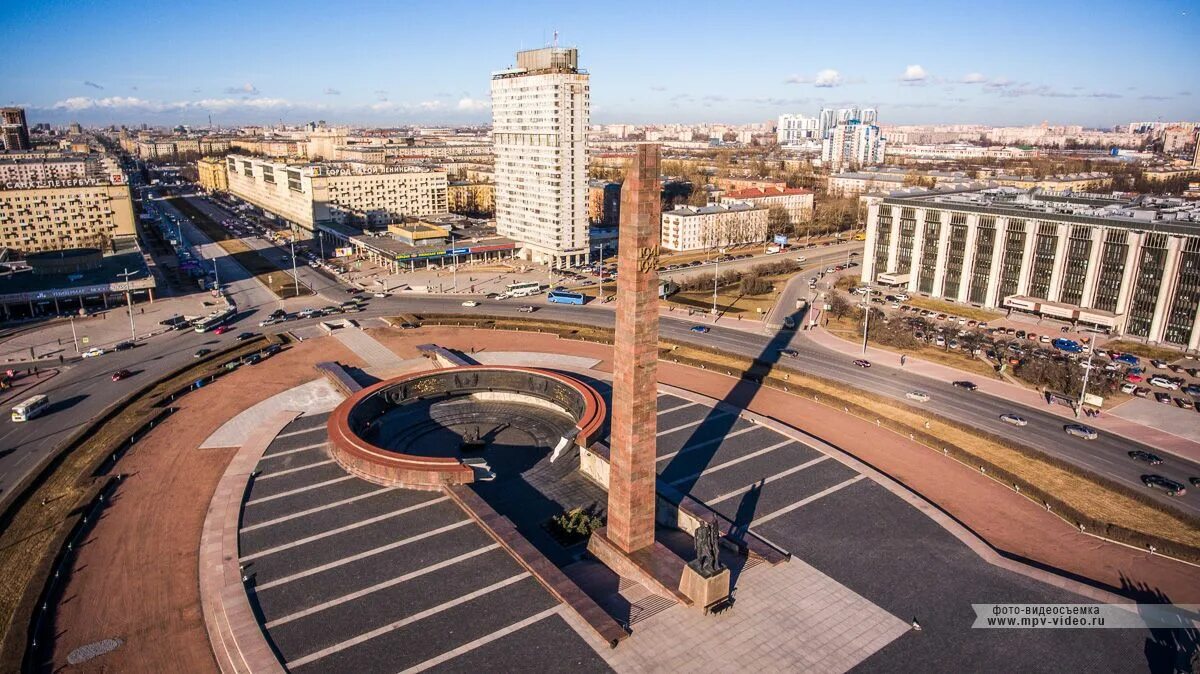 Победа площадь победы 5а фото Воинский мемориал на площади Победы в Санкт-Петербурге - город Санкт-Петербург, 
