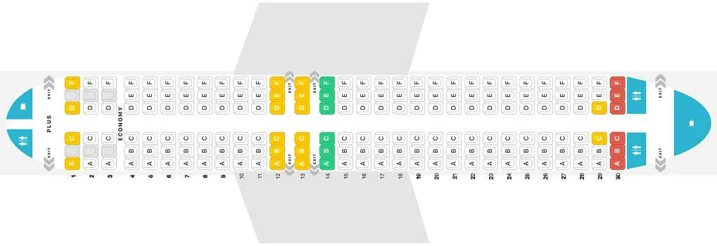 Победа самолет места схема фото 7 Air Canada 737 Seating Chart 2k24 - wegadgets.net