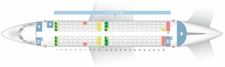 Победа схема салона 737 расположение мест За сколько до вылета нужно приехать в аэропорт? UniTicket.ru