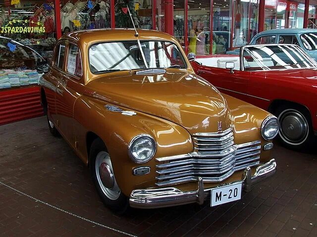 Победа советская ул 1 фото Файл:GAZ-M20 Pobeda.jpg - Википедия