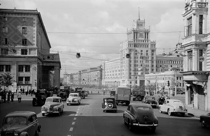 Победа советская ул 1 фото Москва 1950-х гг. Москва, Старые фото, Старые фотографии