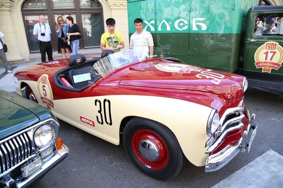 Победа спорт фото Победа-родстер Спорт 56" - "История автомобилестроения" на DRIVE2