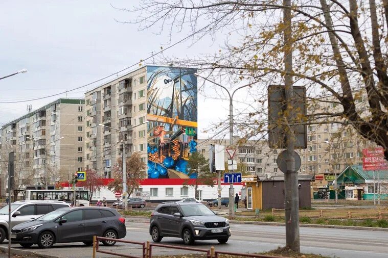 Победы 91 фото В трех свердловских городах появились гигантские граффити