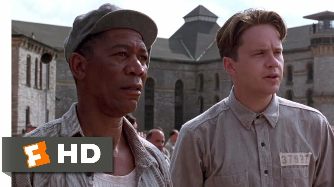 Побег из шоушенка актеры и роли фото The Shawshank Redemption (1994) - Andy Meets Red Scene (1/10) Movieclips - YouTu