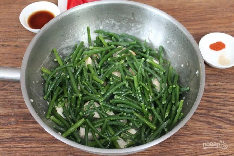 Побеги чеснока рецепт с фото Побеги чеснока с курицей - пошаговый рецепт с фото на Повар.ру