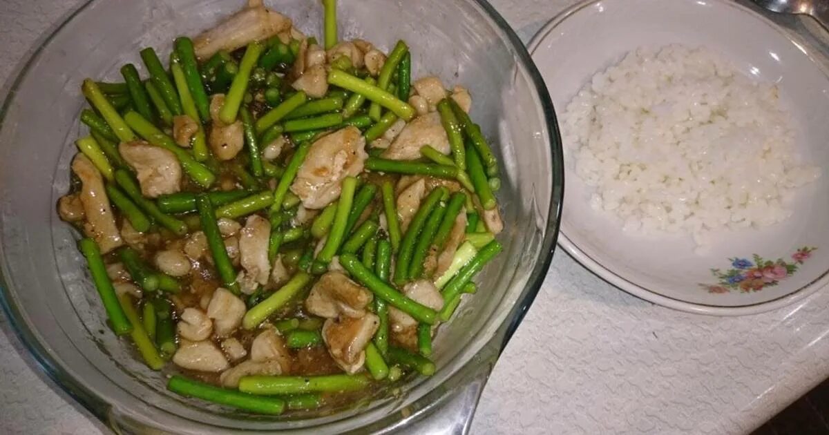 Побеги чеснока рецепт с фото Побеги чеснока с мясом салат - Artxouse.ru