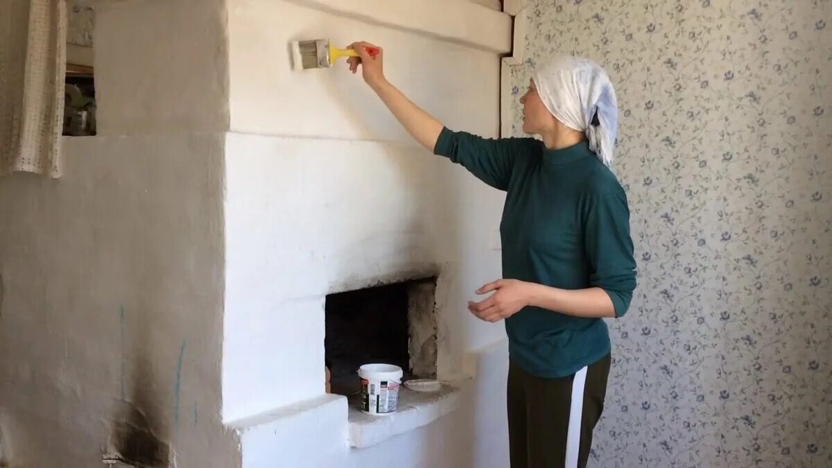Побелить печку на даче своими руками Покраска и побелка печи Загородный дом и всё о нём Дзен