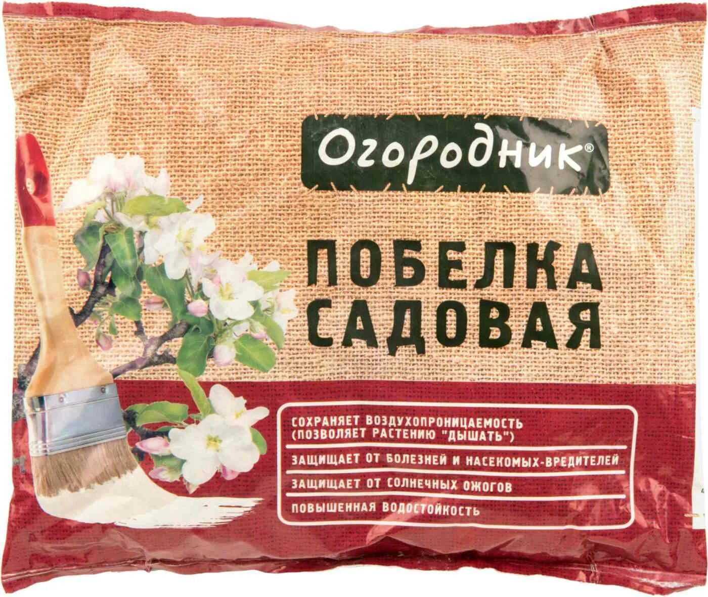 Побелка 1 я садовая ул 4а фото Побелка садовая Огородник, 1,25 кг - купить в Москве в интернет-магазине "GLOBUS