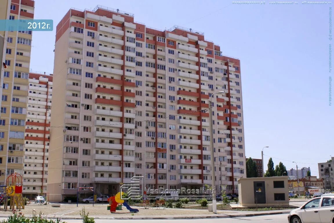 Побо восточно кругликовская ул 18 1 фото Krasnodar, Vostochno-Kruglikovskaya st house 48/1. Apartment house