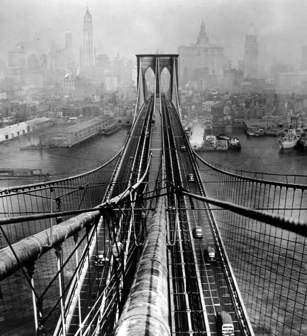 Почему черно белые фото Crashingly Beautiful Brooklyn bridge, Brooklyn bridge new york, Brooklyn