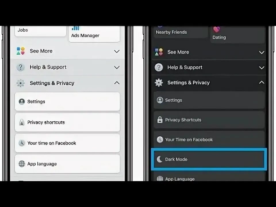 Почему фото на айфоне темные Facebook Finally has a dark mode on the app - YouTube