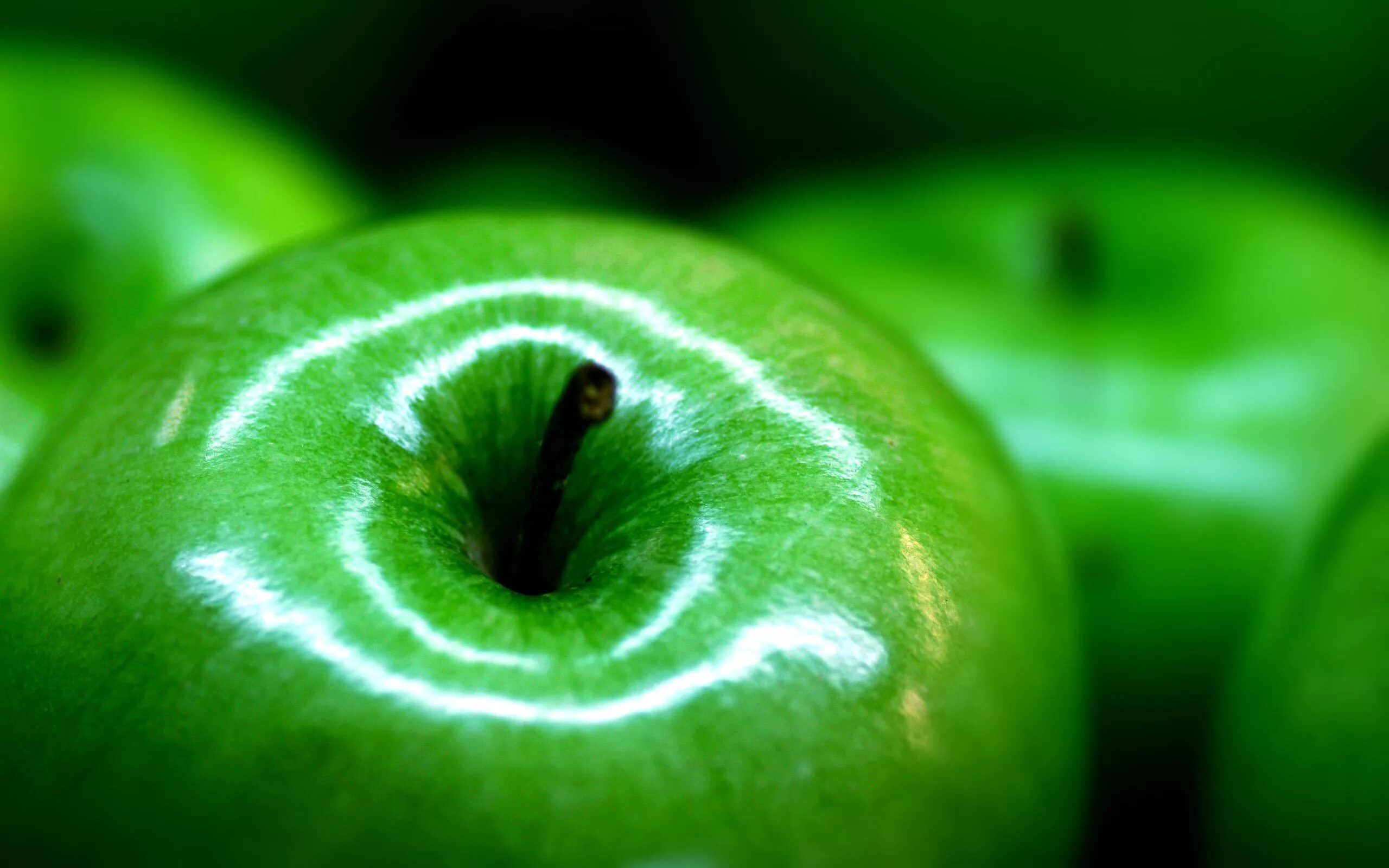 Почему фото зеленое Green Apple Fruit Background