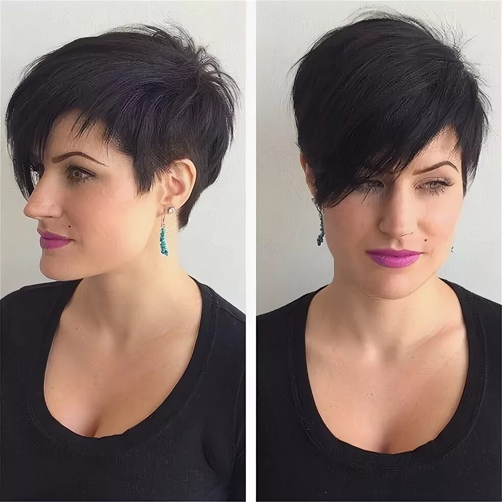 Почему короткая стрижка Op veler verzoek: Stoere korte kapsels met asymmetrie! Short hair cuts, Short ha