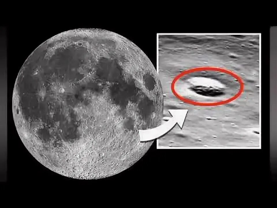 Почему на фото луна двоится Scientist Spotted A UFO On The Dark Side Of The Moon In NASA Photo.. Unbelievabl