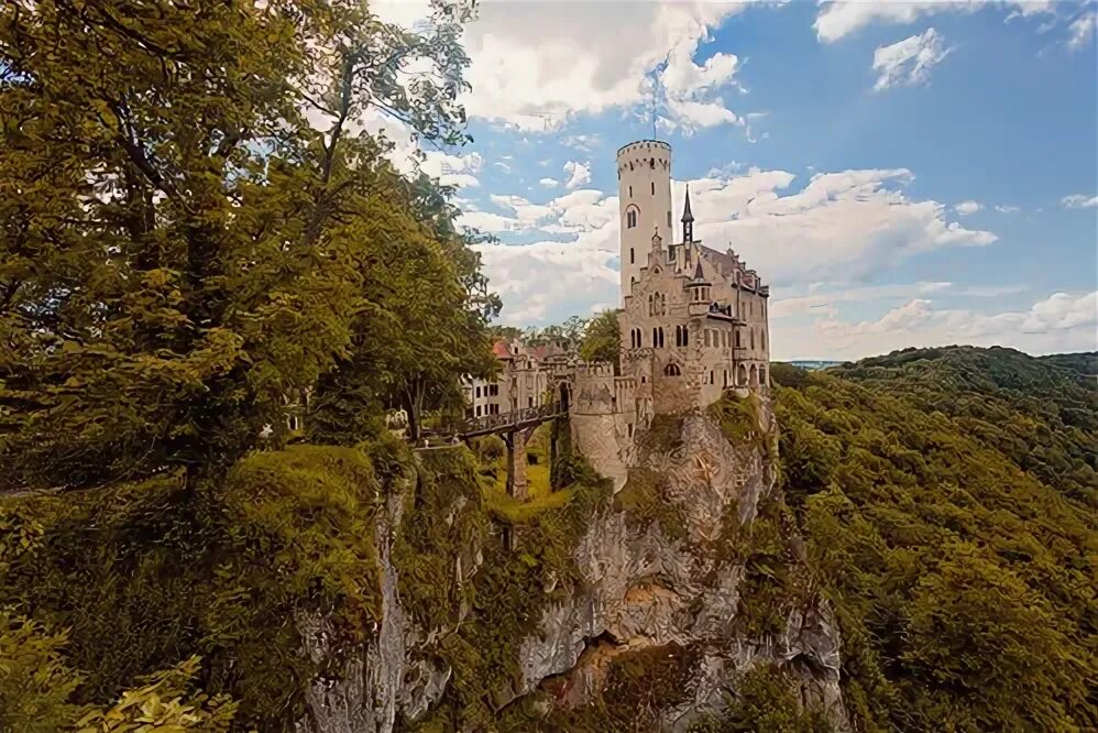 Почему на фото замок Lichtenstein Castle, Germany Sabine Klein Flickr