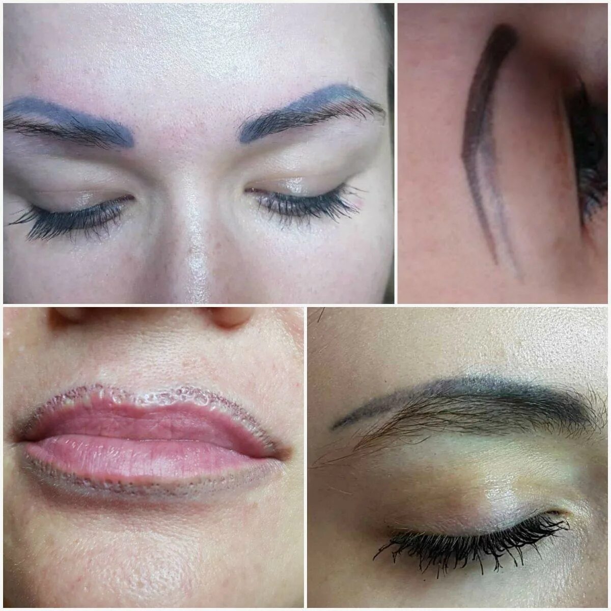 Почему нельзя делать перманентный макияж Why covering and removing permanent makeup is not always possible