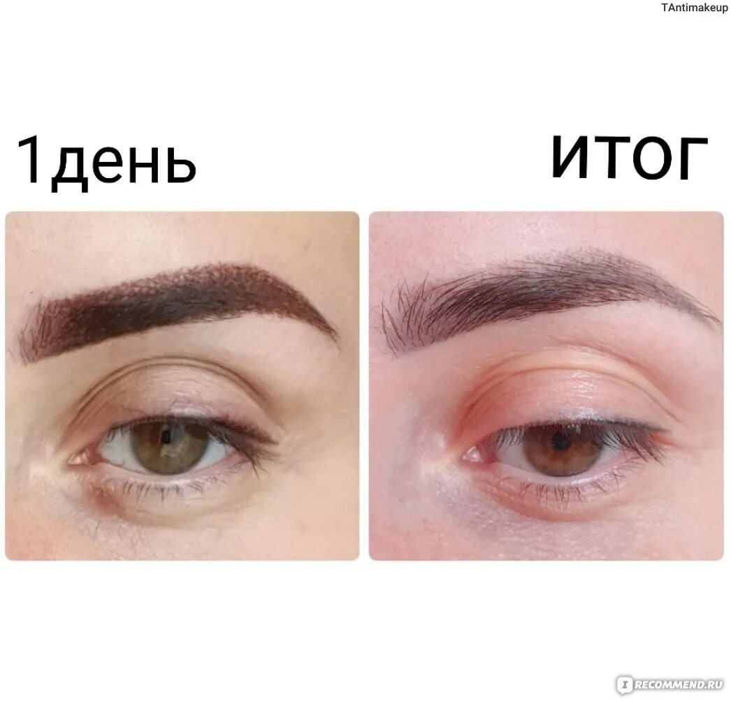 Почему после татуажа бровей Что делать после татуажа бровей