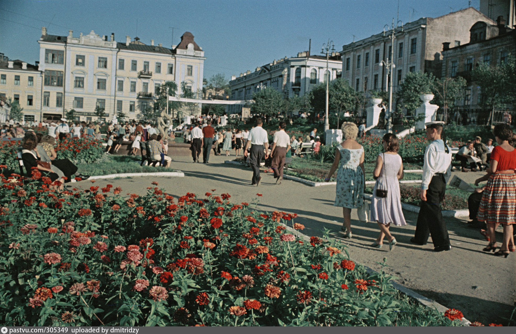 Почему советские фото Владивосток середины 50-х - Retro photos