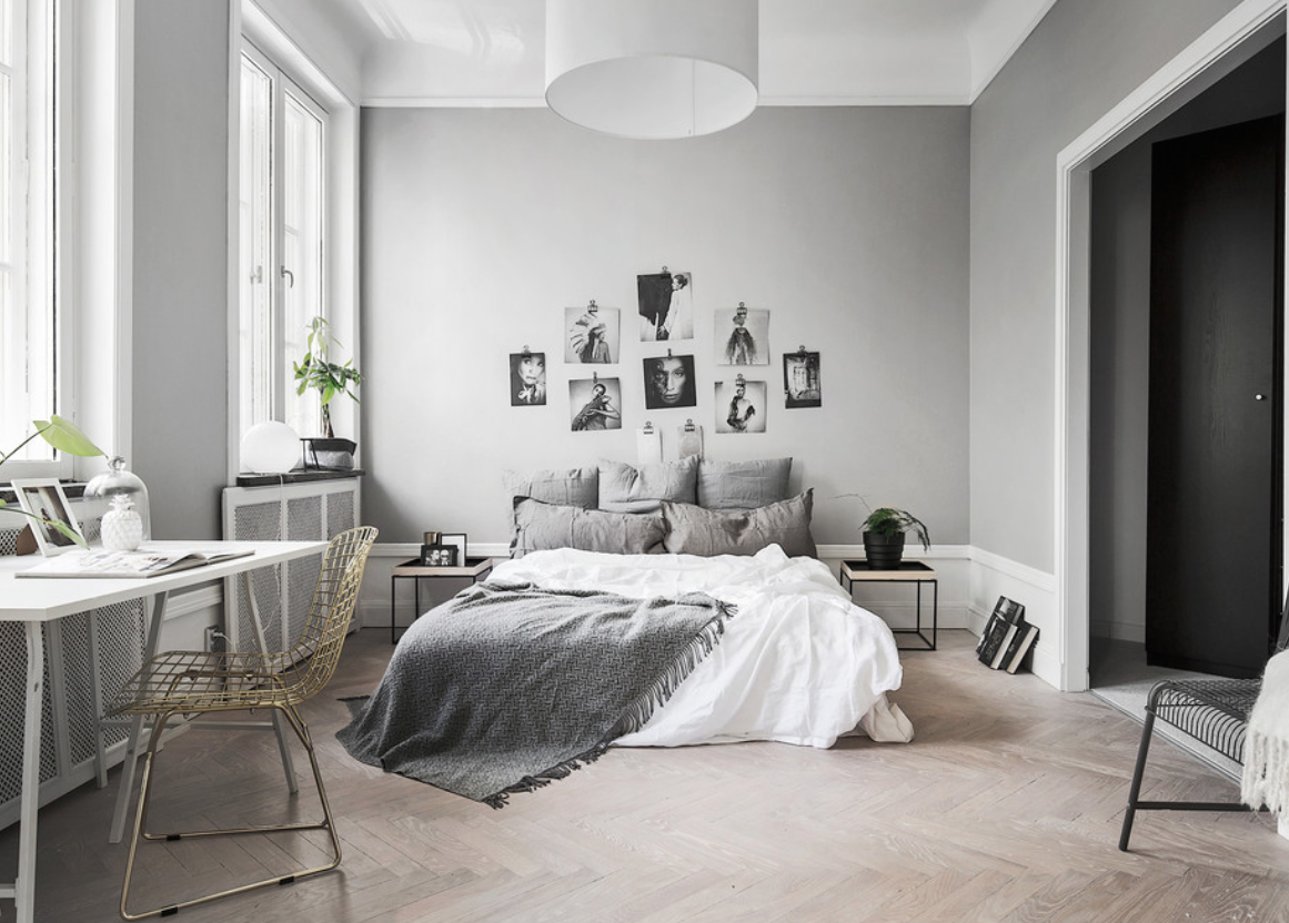 Почему у всех серый интерьер Houzz - Stylingbolaget Decoración de unas, Dormitorios, Decoracion de interiores