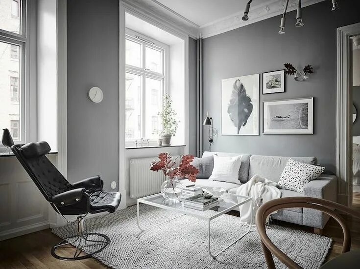 Почему у всех серый интерьер Embracing the grey, Swedish style (my scandinavian home) Серые интерьеры, Гостин