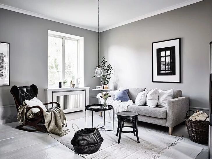 Почему у всех серый интерьер The atmosphere of country living in Swedish townhouse )◾ Photos ◾ Ideas ◾ Design