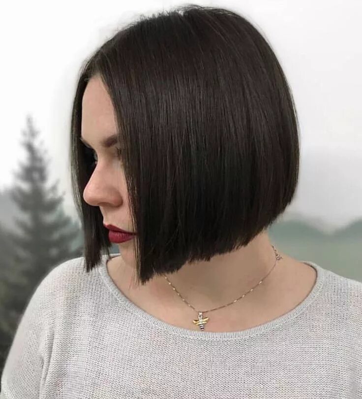 Почти каре прическа Pin by Эрика Тамажо on Hair and beauty Bob hairstyles, Hair beauty, Short hair s