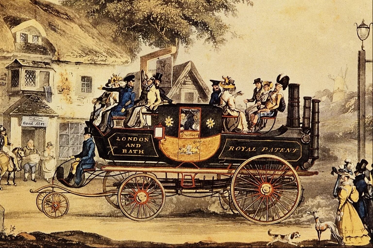 Почтовая карета фото Файл:The New Steam Carriage - George Morton.png - Википедия