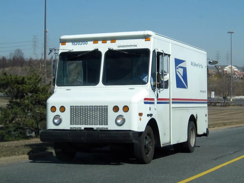 Почтовые машины фото USPS Step-van Baltimore County, MD FormerWMDriver Flickr